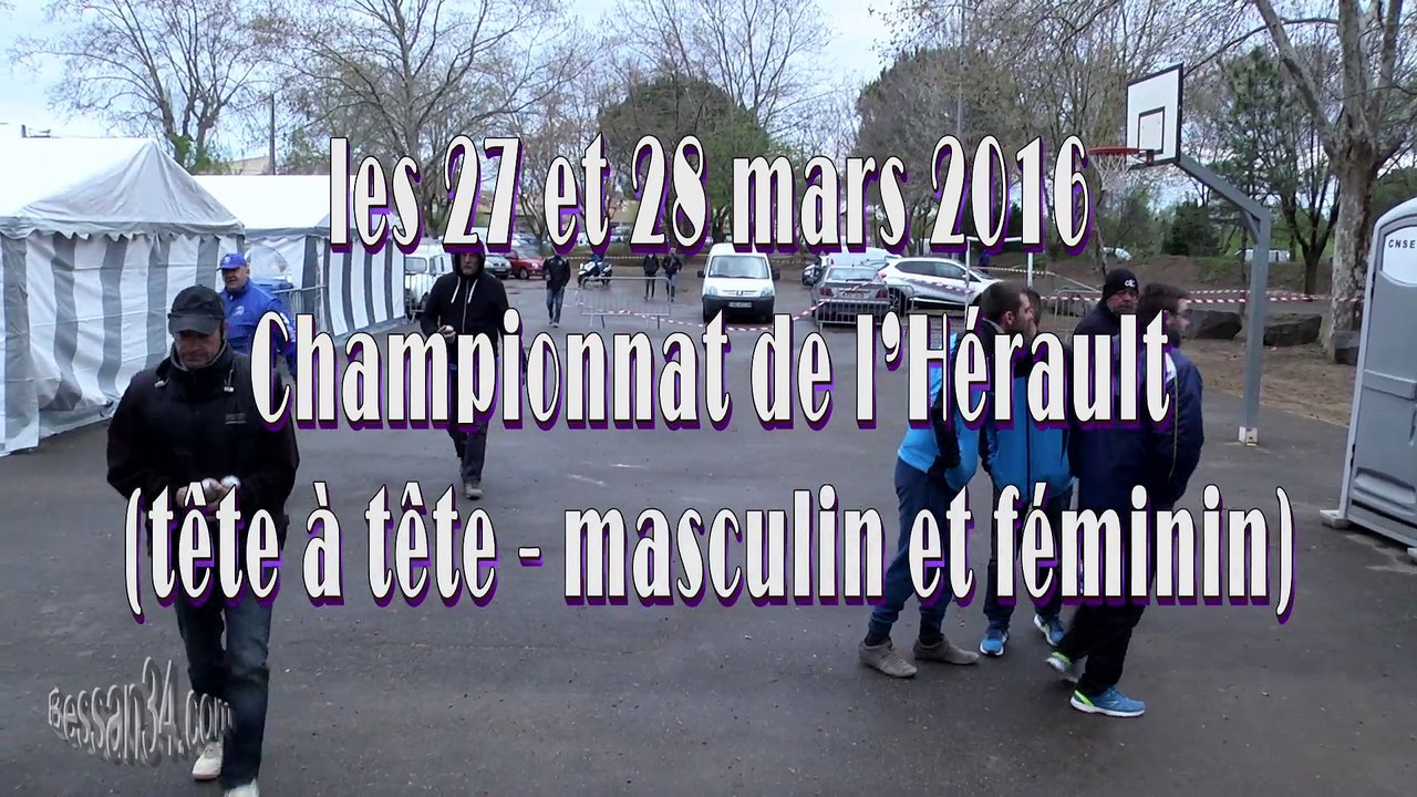 2016-Pétanque Tête à tête
