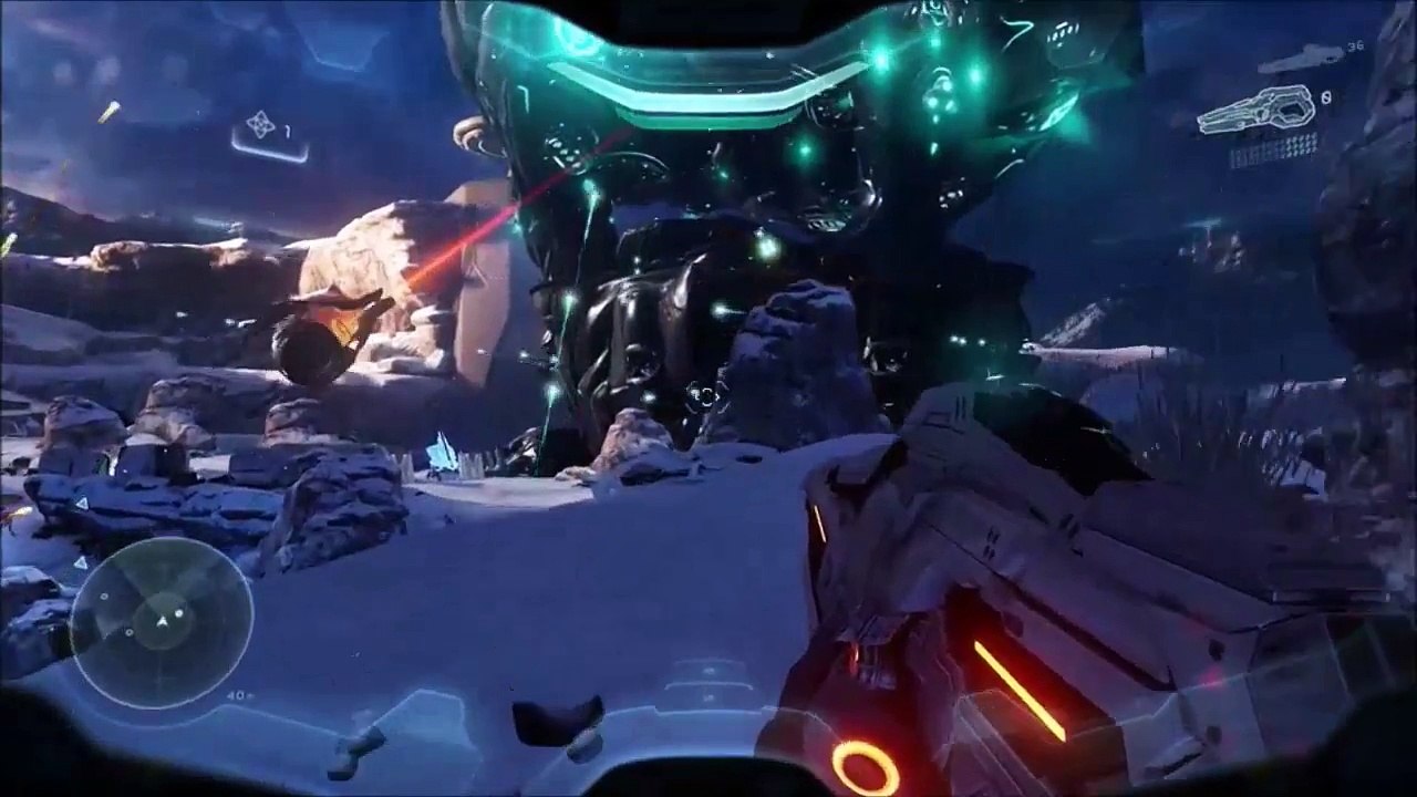 Halo 5 Guardians Walkthrough Gameplay Part 1 - Cortana - Campaign Mission 1 (Xbox One)