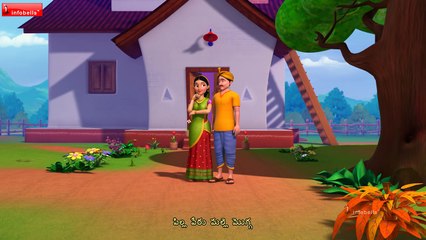 Kaki Kaki Kadavala Kaki Telugu Rhymes for Children