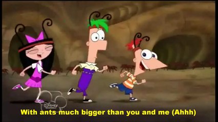 Phineas and Ferb-Livin in an Ant Society Lyrics