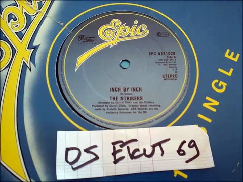 THE STRIKERS -INCH BY INCH(RIP ETCUT)EPIC REC 81