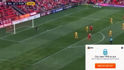 Adelaide United vs CC Mariners 1-1 Isaias Goal Australian A-League 27-03-2016