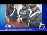 Andria |  Armi clandestine, arrestato 36enne