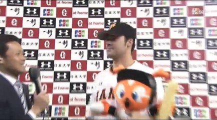 20160327 巨人 vs 養樂多 Hero Interview