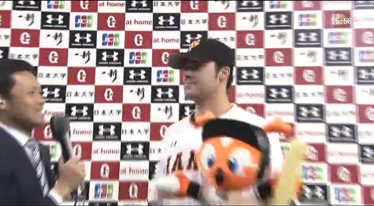 20160327 巨人 vs 養樂多 Hero Interview