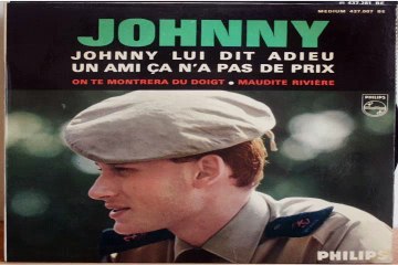 Johnny Hallyday_Maudite rivière (Pat Boone_Moody river)(1965) karaoke
