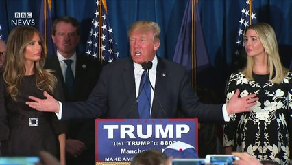 US 2016 : Billionaire Trump v Socialist Sanders - BBC News