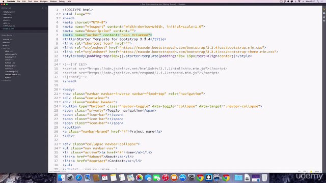 Introducing Bootstrap and CSS Files->HTML,CSS