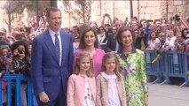 Los Reyes, sus hijas y la Reina Sofía, fieles a la cita con Palma en Pascua