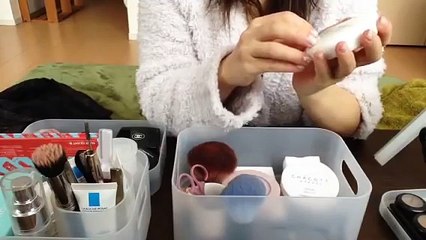【 ASMR 】My daily make-up routine 【 音フェチ 】毎日のメイクアップ