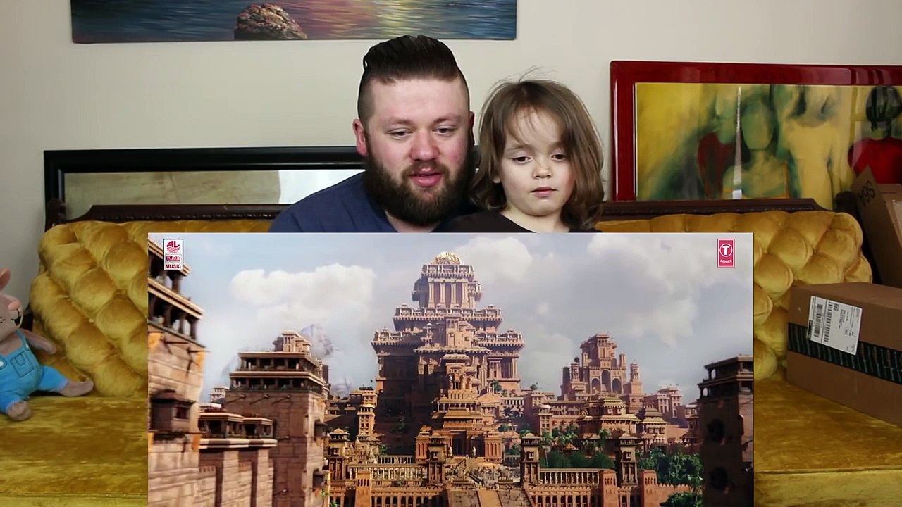 Baahubali The Beginning Trailer - DAUGHTERS REACTION!!!