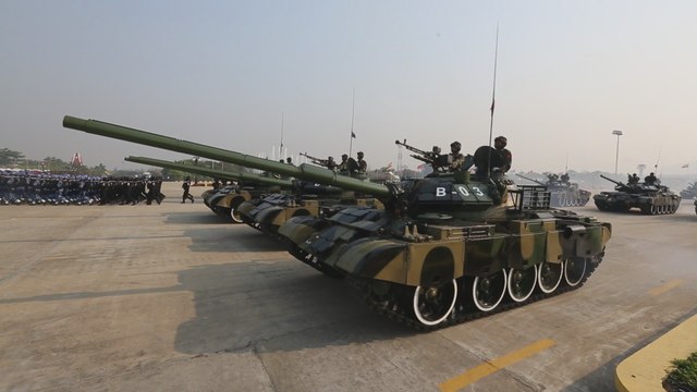 El Ejército reafirma su papel político en Birmania en el Día de las Fuerzas Armadas