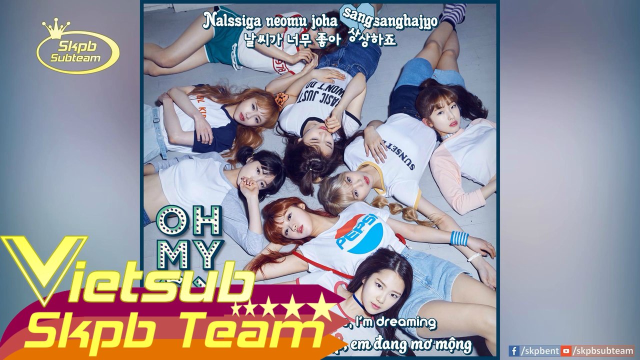 [Vietsub + Engsub + Kara] Oh My Girl - One Step, Two Steps