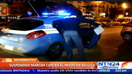Policía dispersa a cerca de 200 manifestantes de extrema derecha en Bruselas
