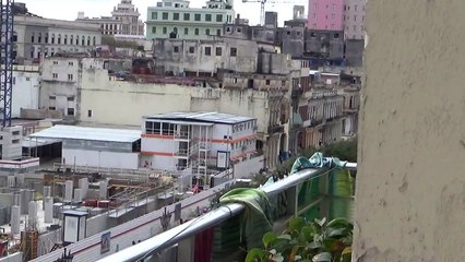 Vues du balcon sur le Malecon.