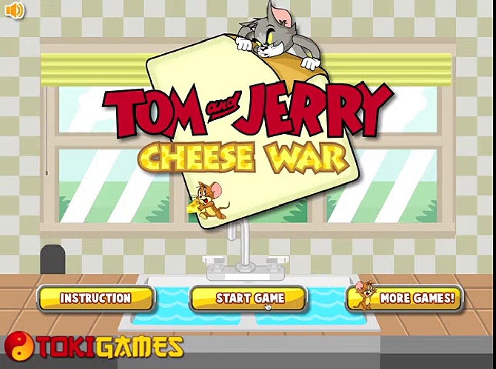 Jocuri cu Tom si Jerry in razboi pe branza - TOM AND JERRY CHEESE WAR  TOM AND JERRY