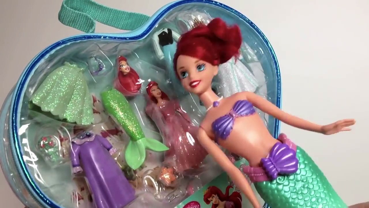 Princess Ariel The Little Mermaid Princess Fashion Set La Petite Sirène Coffret Princesse Play Set
