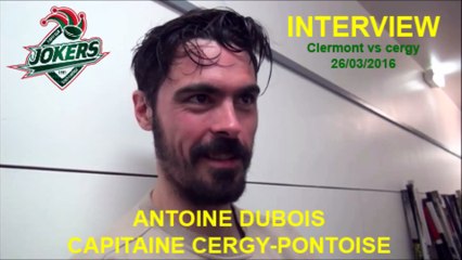 HH Interview Antoine Dubois - Capitaine des Jokers de Cergy-Pontoise 2016-03-26