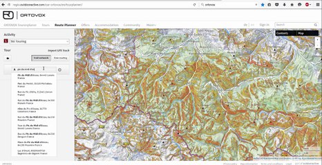 201603 cartographier itinéraire ortovox planner Bongrand