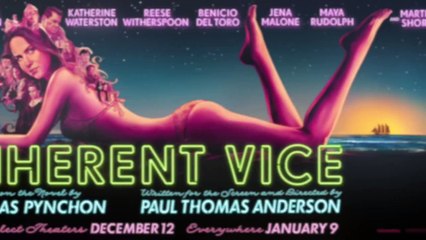 Special Sunset Strip Inherent Vice movie billboard at night