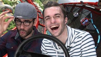 CYPRIEN GAMING-ON SE PARTAGE LE VOLANT !!! Trackmania Turbo