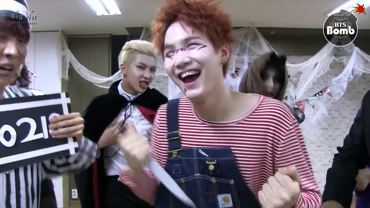 [BANGTAN BOMB] War of hormone in Halloween
