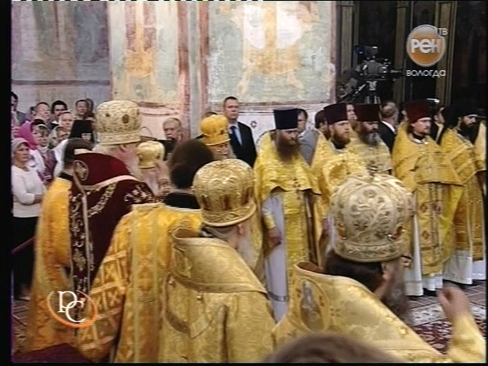 Патриаршее боослужение в Софийском соборе