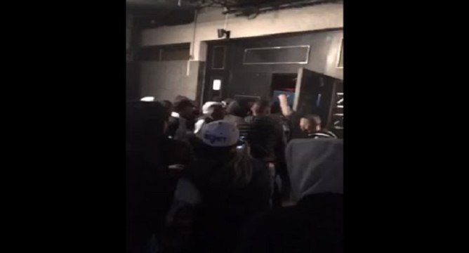 Attaque du Red Room à Lyon par des jeunes pour se battre avec Booba