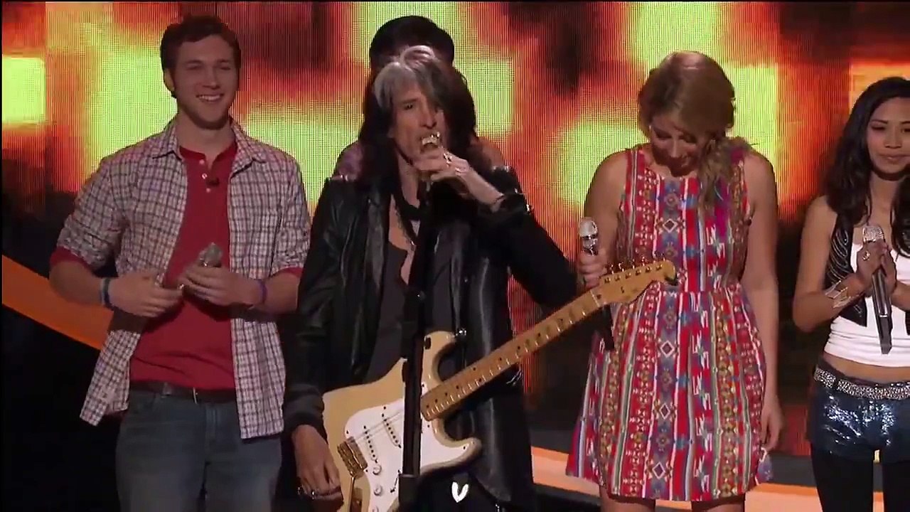 Steven Tyler "Happy Birthday special tribute" American Idol 2012