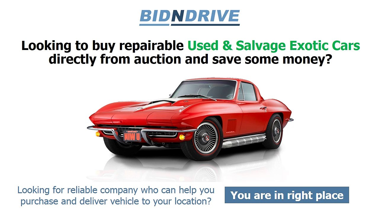 exotic car salvage