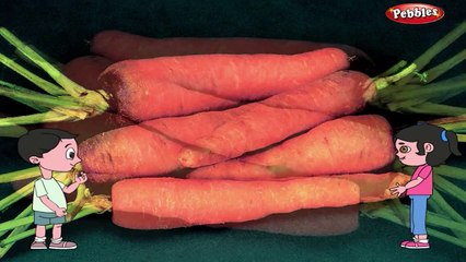 Carrot Rhyme | Vegetable Rhymes for Children | Nursery Rhymes for Kids | Most Popular Rhym