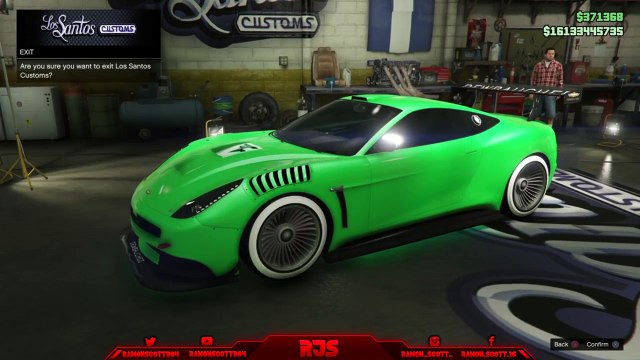 GTA 5 Online - New Modded Crew Color #4 SLIME GREEN! (Rare/Modded Crew Colors) HD