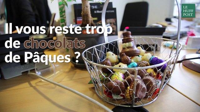 Pour recycler vos chocolats de Pâques, faites-en des mini brownies