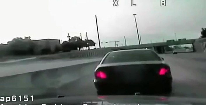 Police officer pulls over choking woman