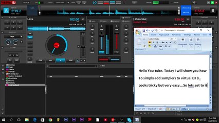 How to add Samplers to Virtual DJ 8