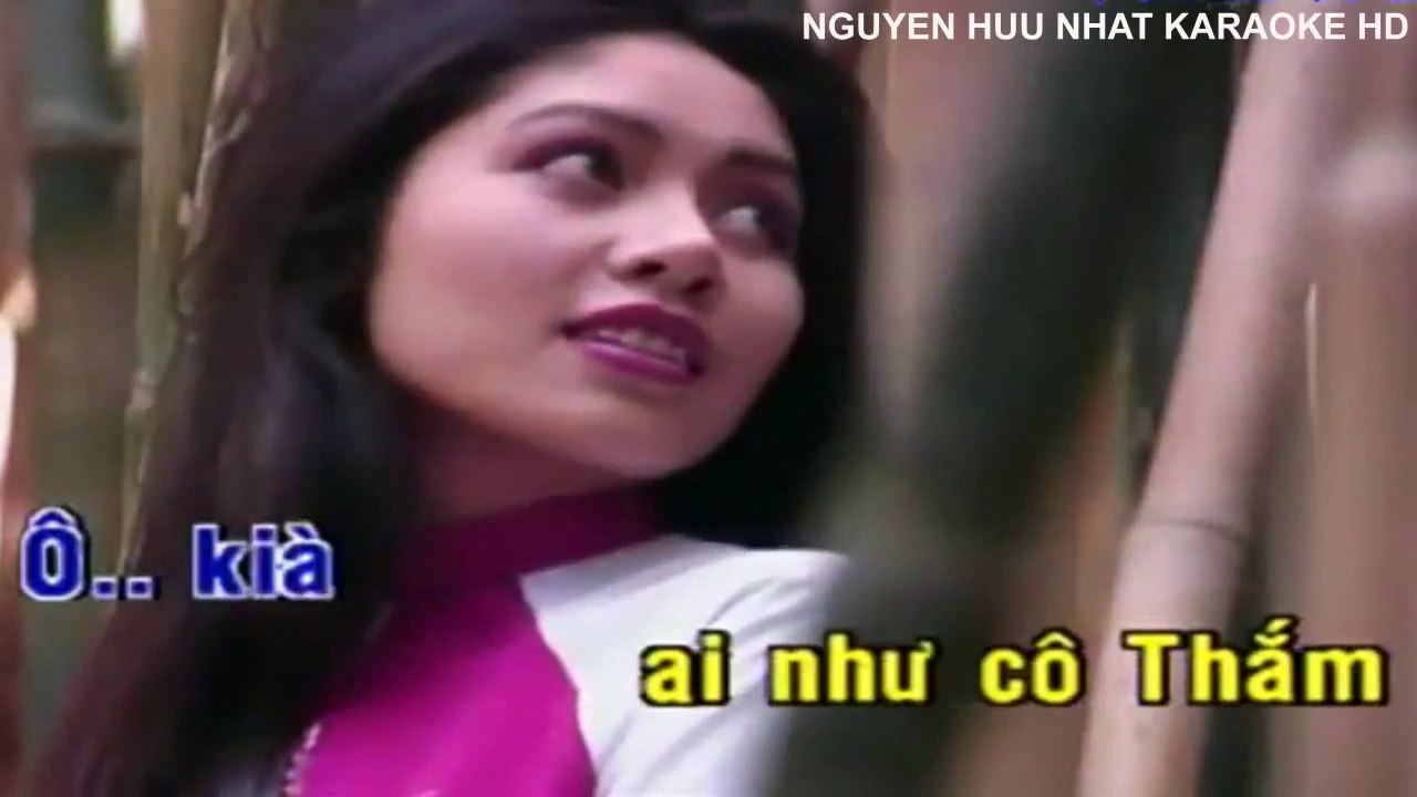 Karaoke Cô Thắm Về Làng Tuấn Vũ HD Beat Chuẩn