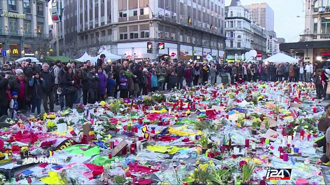 Place de la Bourse à Bruxelles : la police disperse des manifestants nationalistes