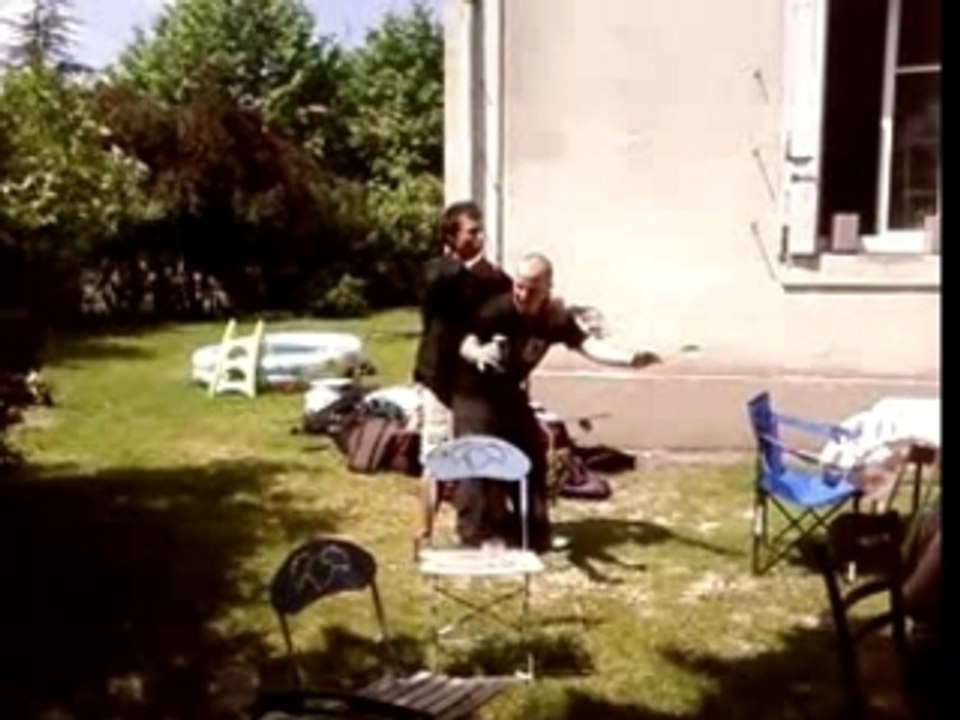 Petite danse improvisée chez Laurence et Hervé