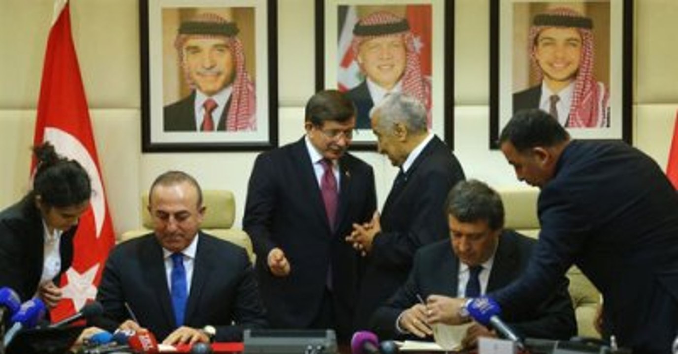 Davutoğlu'nun Ürdün Ziyaretinde, İşbirliği Anlaşmaları İmzalandı