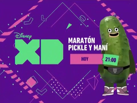 PROMO MARATÓN: PICKLE Y MANÍ (27-3-2016) EN DISNEY XD - NUEVO LOGO