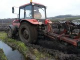 Belarus Mtz 952.3 extreme ploughing