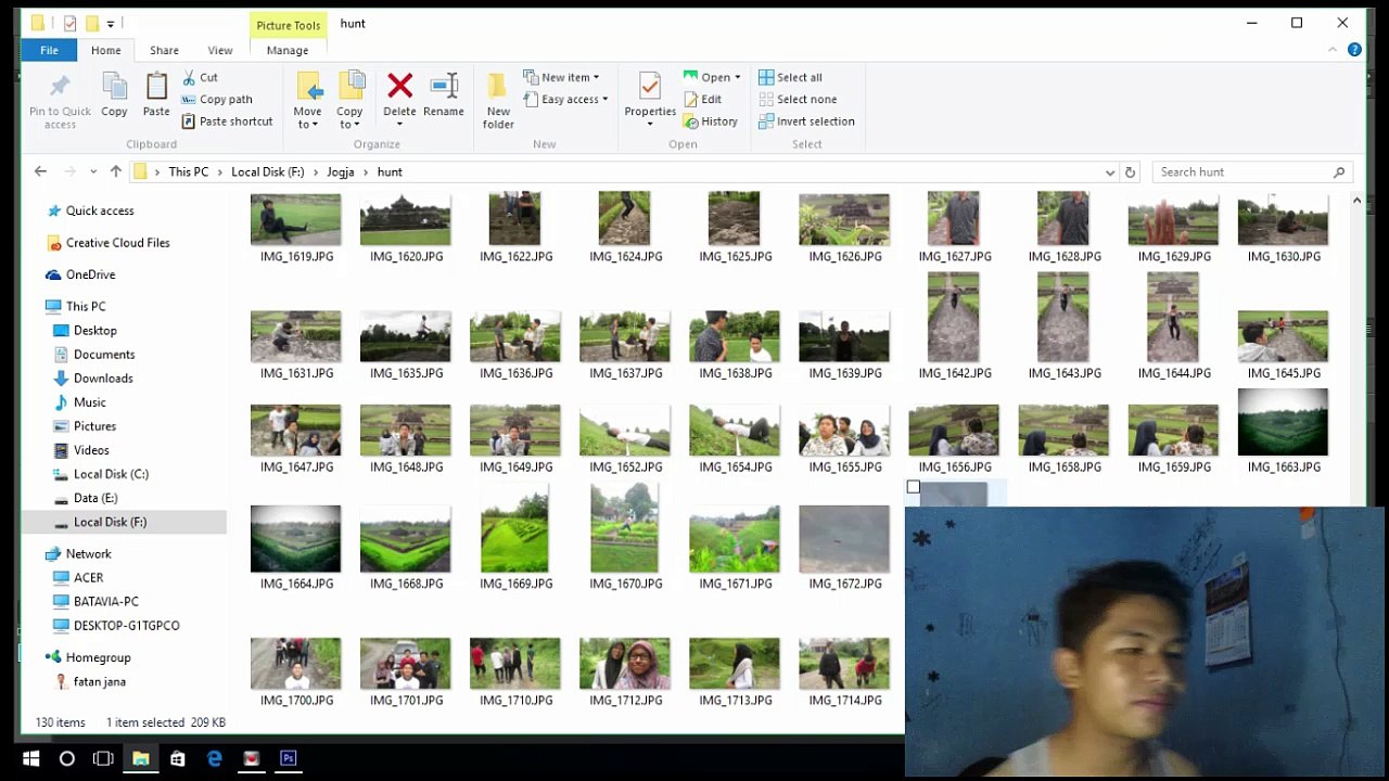 Tutorial Selection via PS CS6