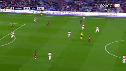 Buts de messi contre Arsenal