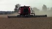 Case IH 9230 Axial-Flow Combine on Tracks