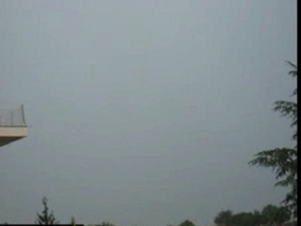 ORAGE SUR ANNECY