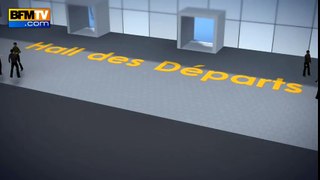 Bruxelles reconstitution en 3D de l'attentat de l'aéroport de Zaventem
