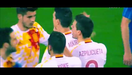 Italy vs Spain 1-1 Aritz Aduriz Goal (24.03.2016)