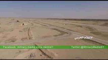 El ejército sirio asalta el aerdódromo de Palmira