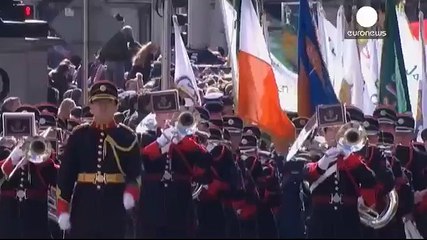 Easter Uprising centenary parade draws massive crowds