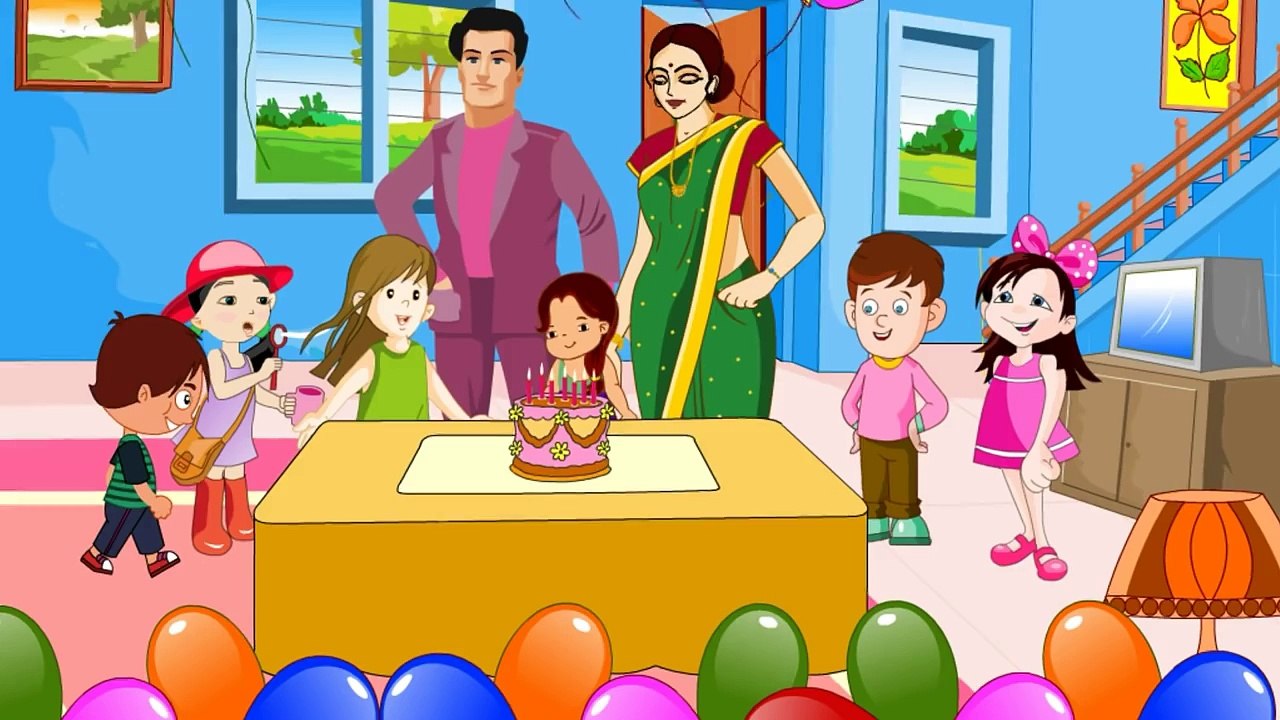 Baar Baar Din Yeh Aaye Happy Birthday Song | Cartoon Song | Hindi